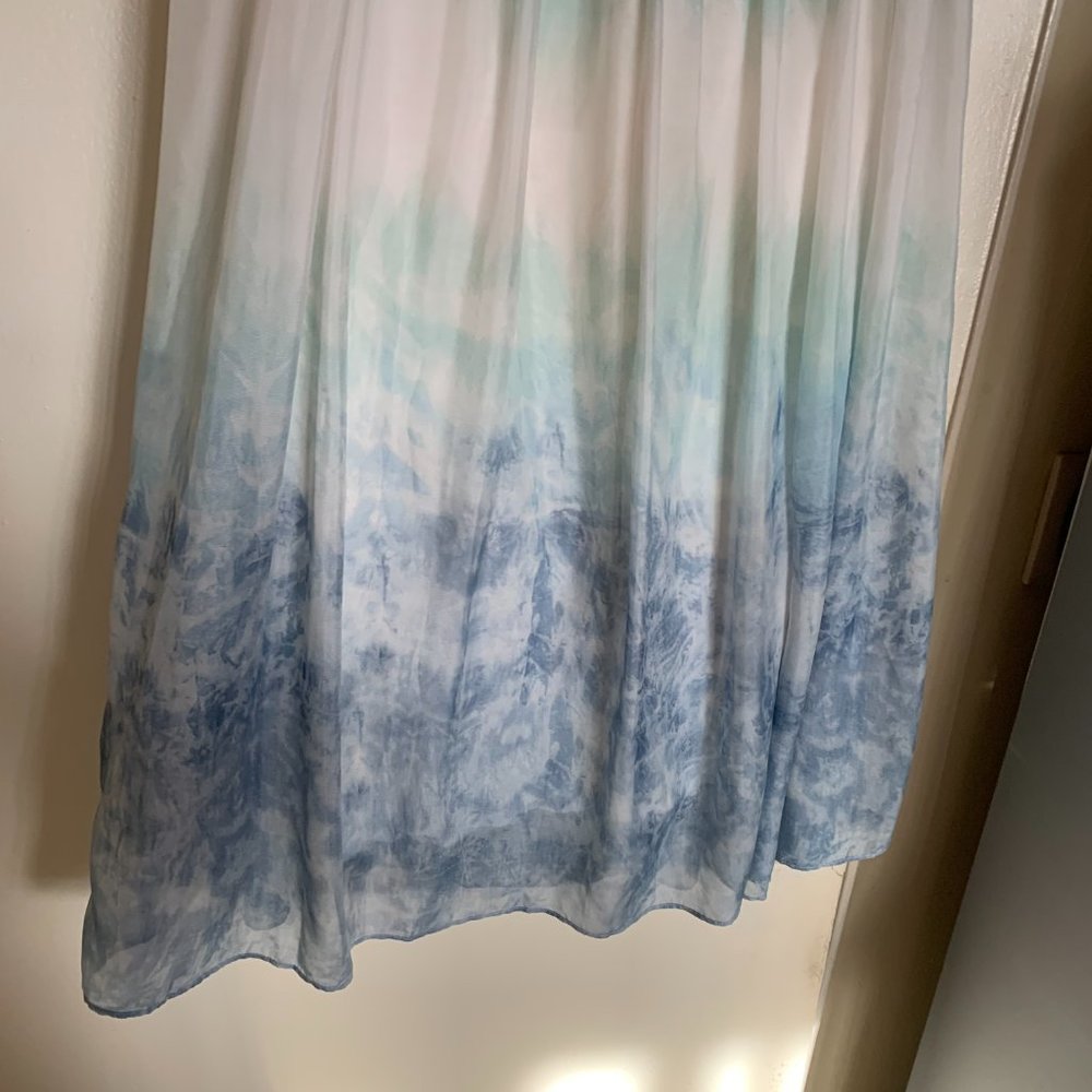 SOFT SURROUNDINGS MAXI SKIRT SIZE PS MADE IN INDIA 100% POLYSETSER FULL LINING - Picture 5 of 8